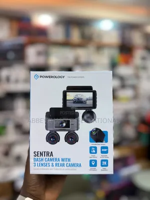 Powerology Sentra Dash Camera Comprehensive Coverage Camera