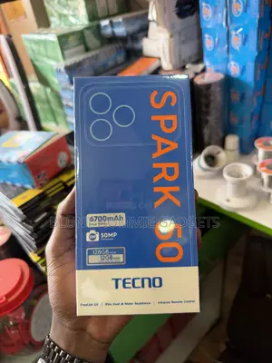 New Tecno Spark 50 128 GB Blue