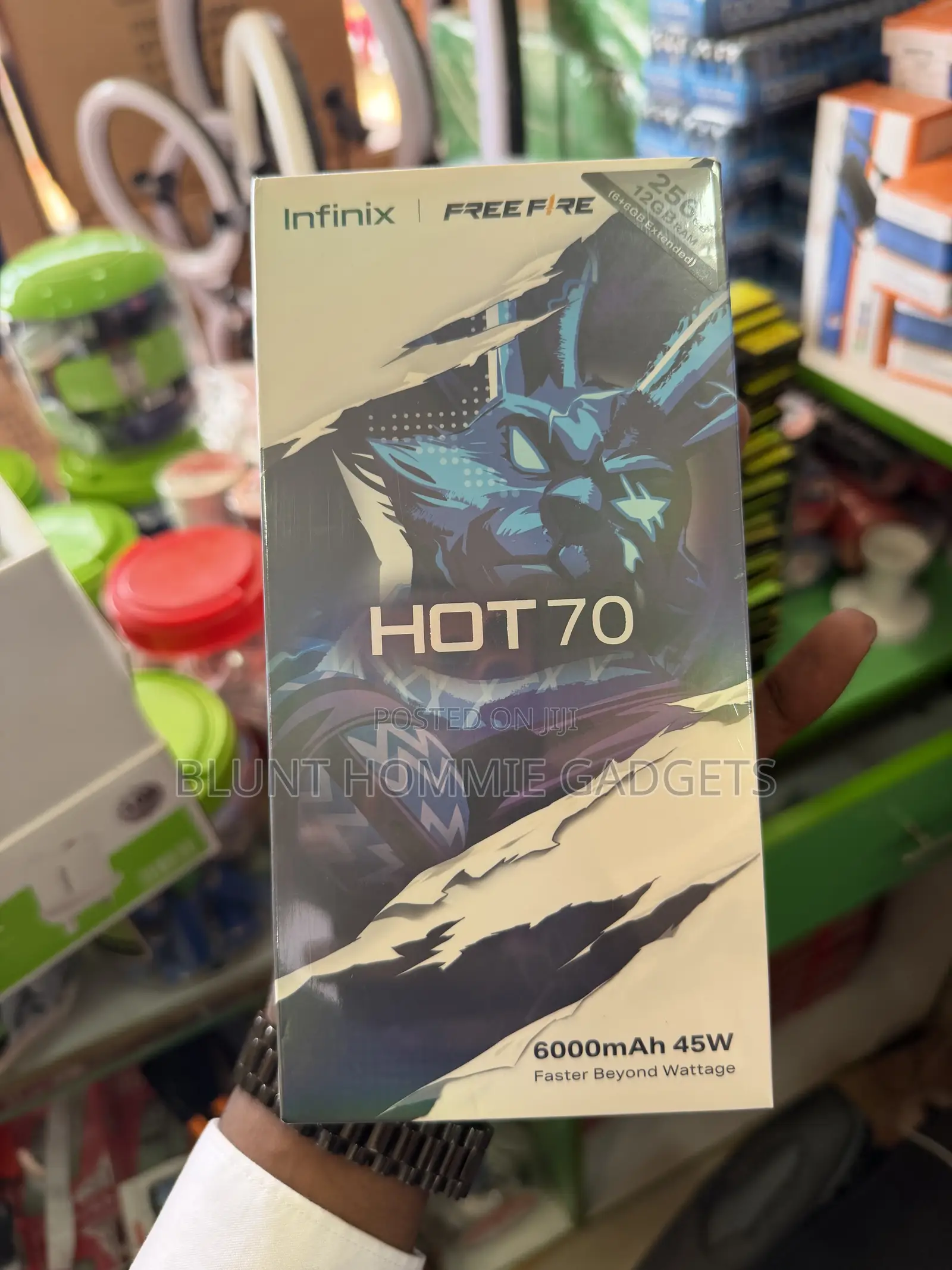 New Infinix Hot 70 256 GB White