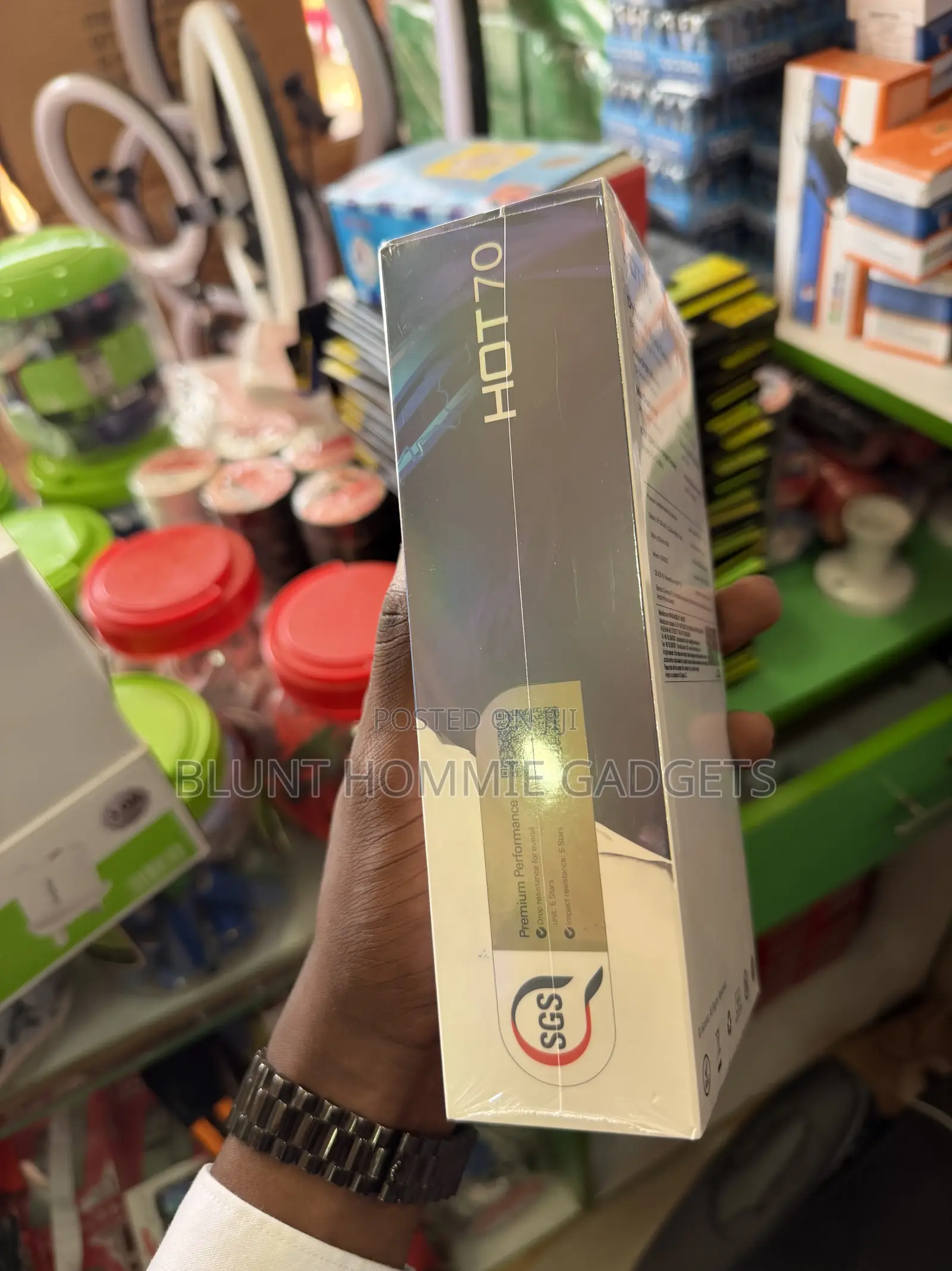 New Infinix Hot 70 256 GB White