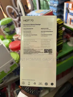 New Infinix Hot 70 256 GB White