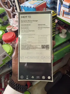 New Infinix Hot 70 128 GB White