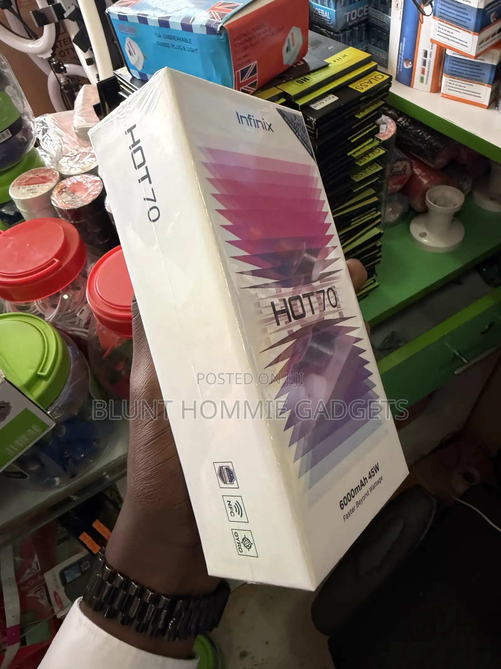 New Infinix Hot 70 128 GB White