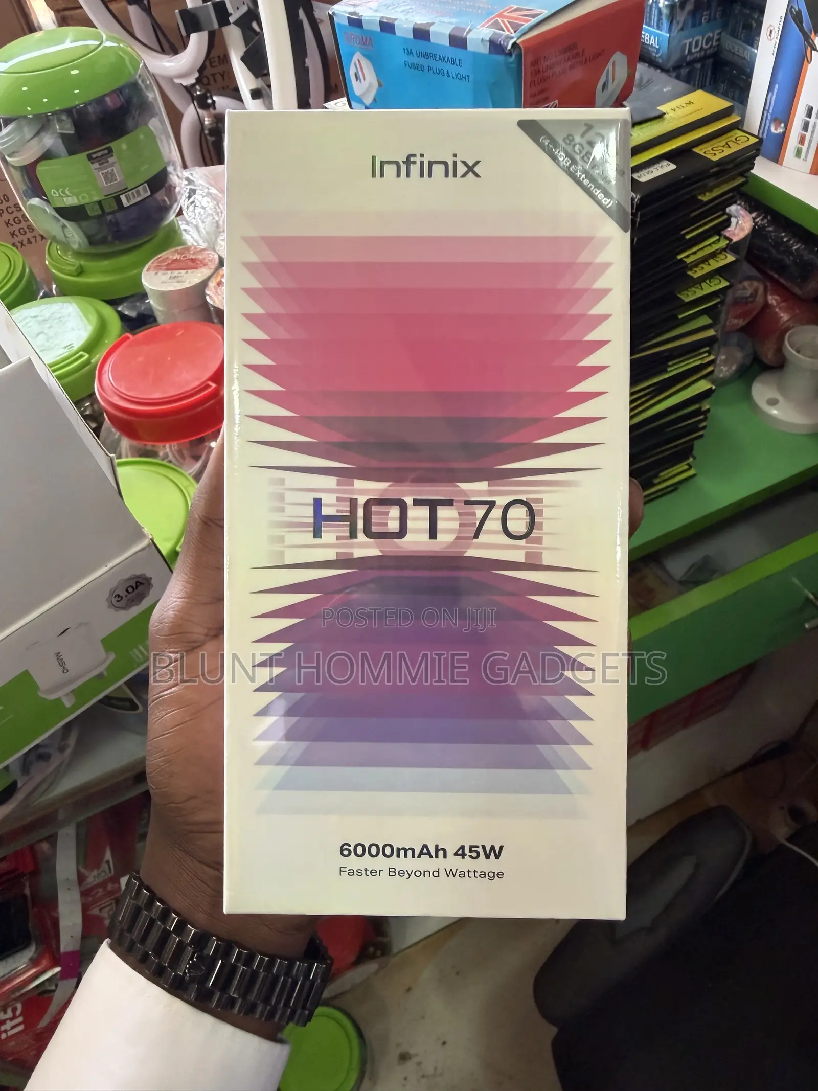 New Infinix Hot 70 128 GB White