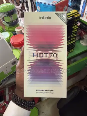New Infinix Hot 70 128 GB White