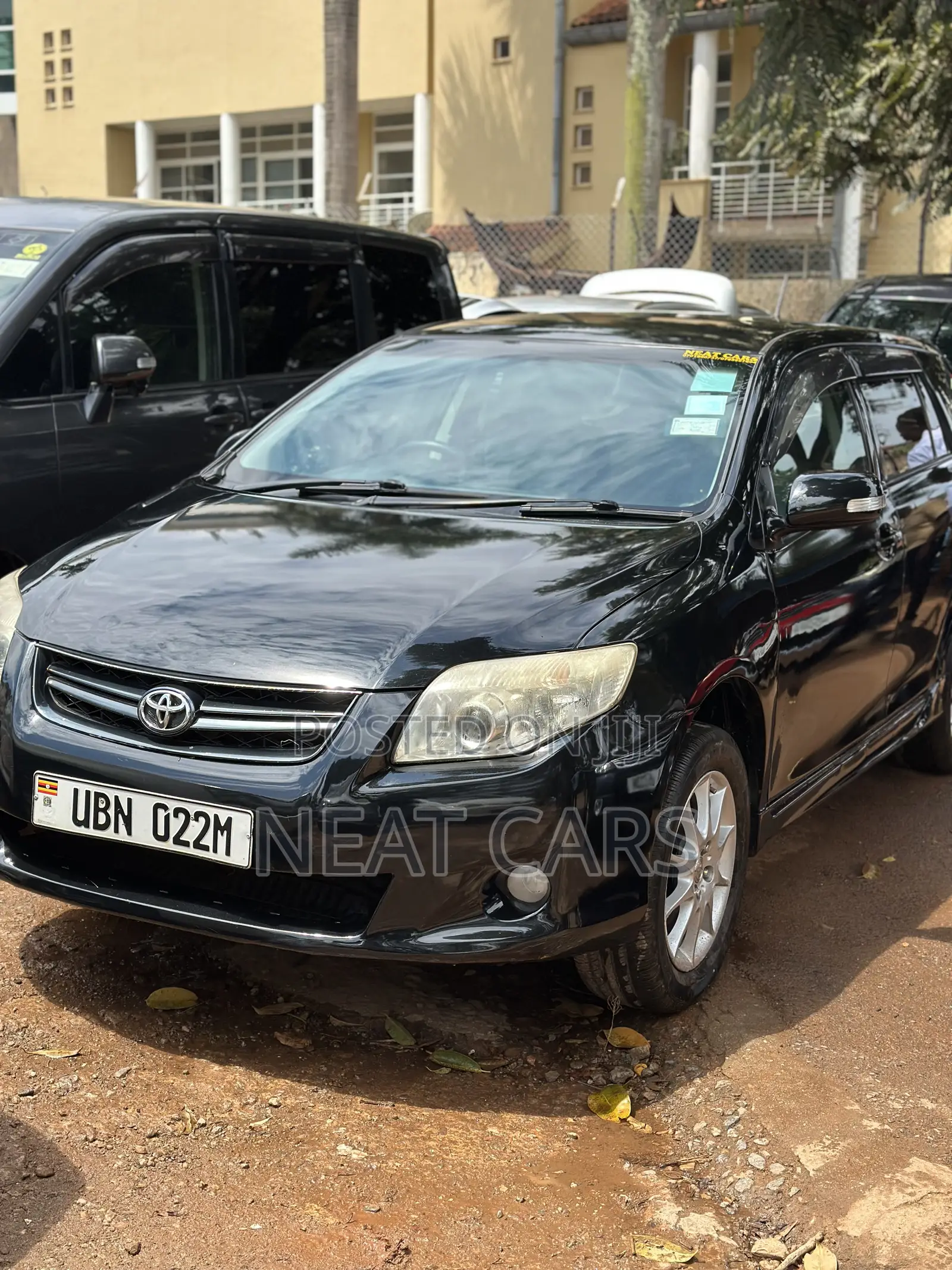 Toyota Corolla Fielder 2007 Black