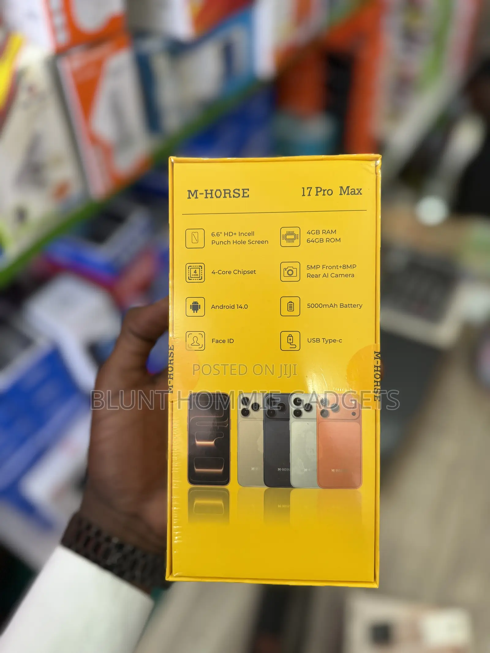 New M-Horse Yaya Toure 4 GB Orange