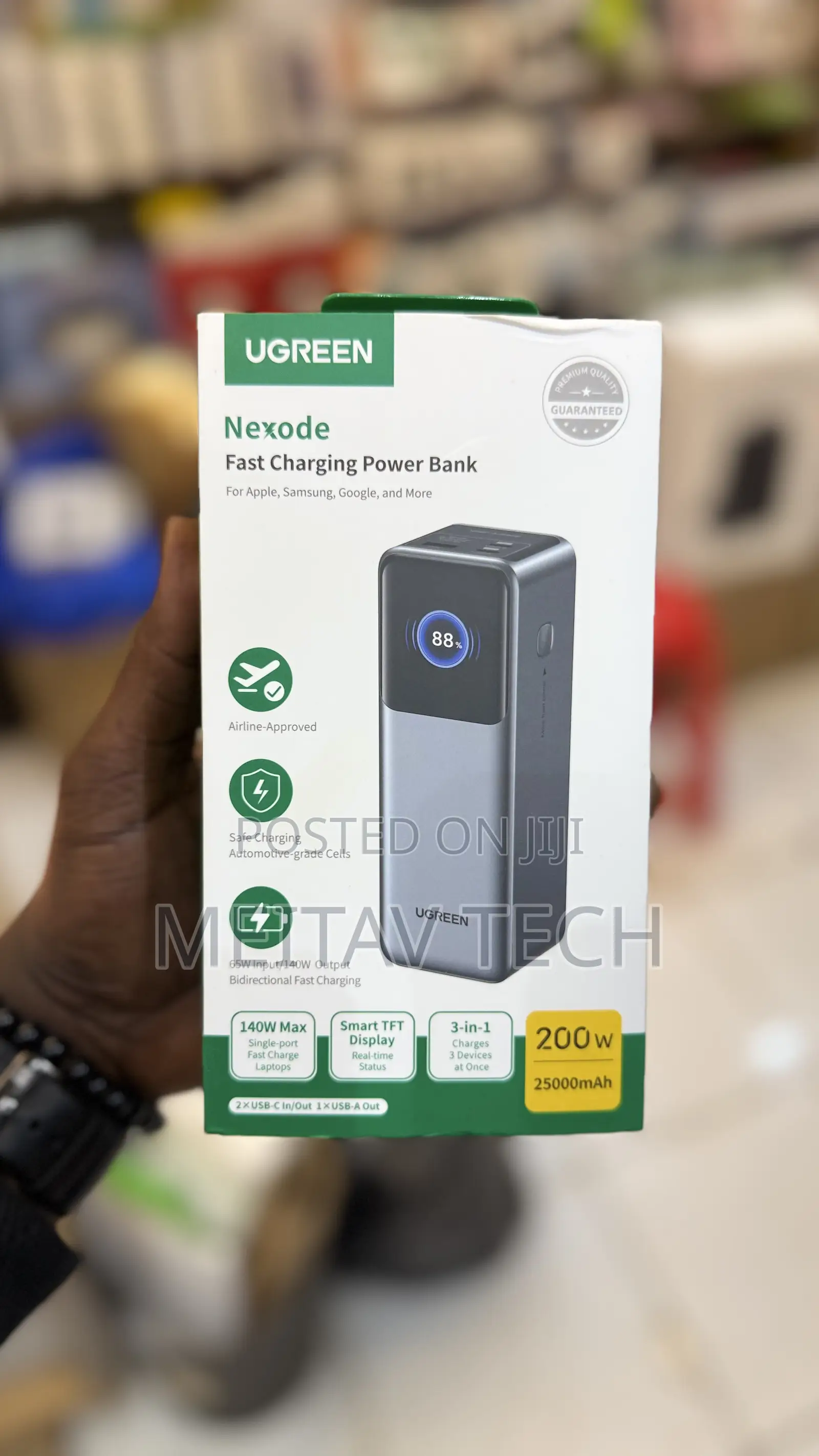 Ugreen Nexode Power Bank 25000mah 200w Laptop Power Bank