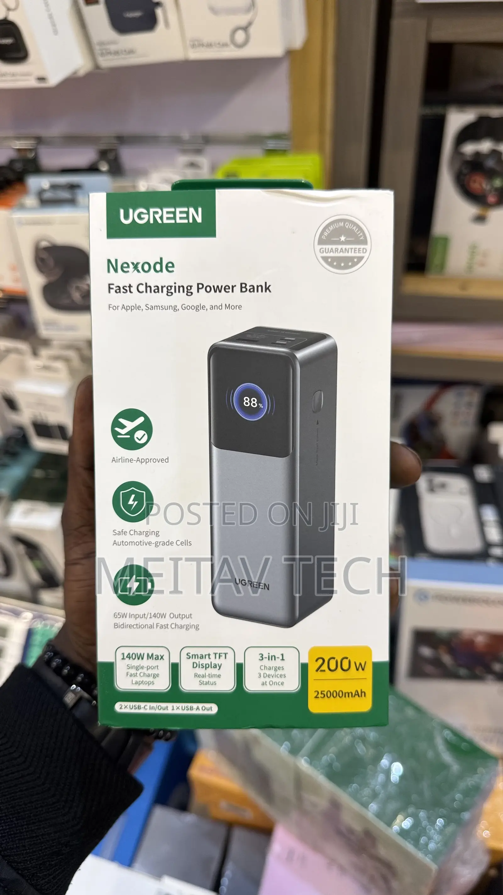 Ugreen Nexode Power Bank 25000mah 200w Laptop Power Bank
