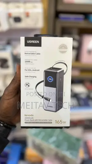 Ugreen Nexode Power Bank 20000mah 165w