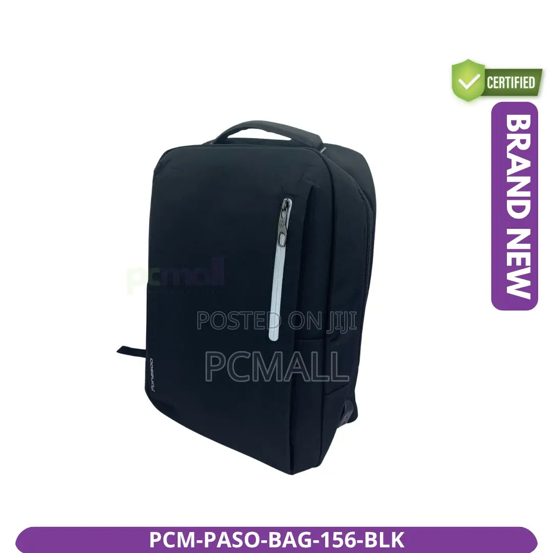 Paso 15.6" Laptop Bag Black Brand New PCM-Paso-Bag