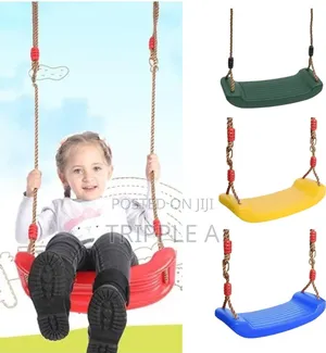 Heavy Duty Plastic Swing Seats With Adjustable Ropes