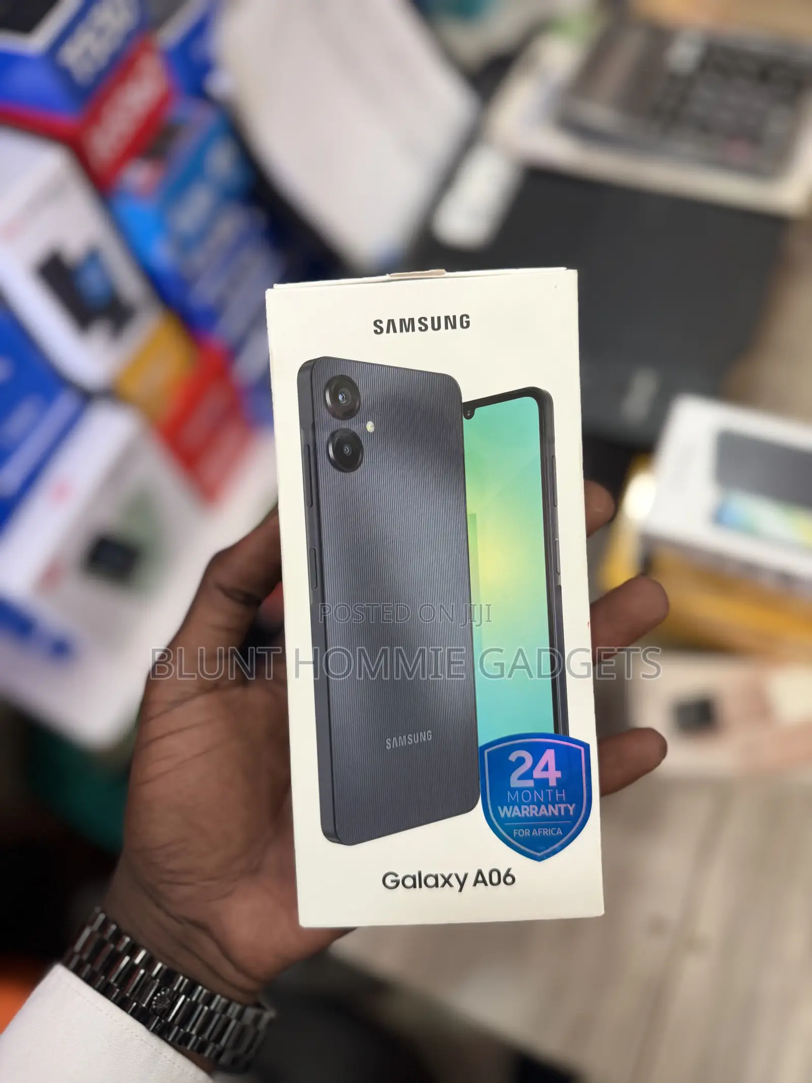 New Samsung Galaxy A06 64 GB Blue