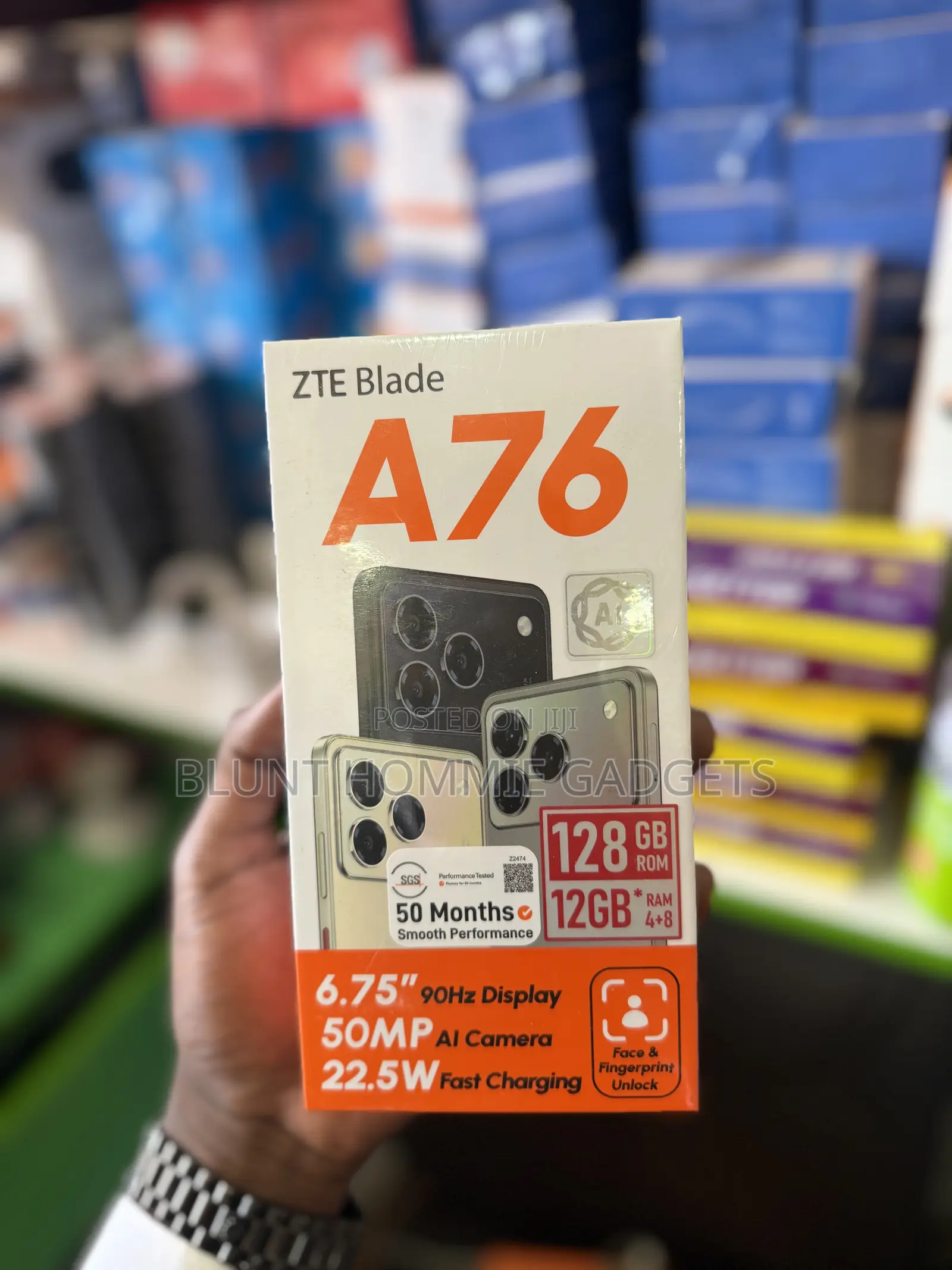 New ZTE Blade A76 5G 128 GB Gray