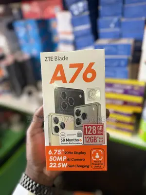 New ZTE Blade A76 5G 128 GB Gray