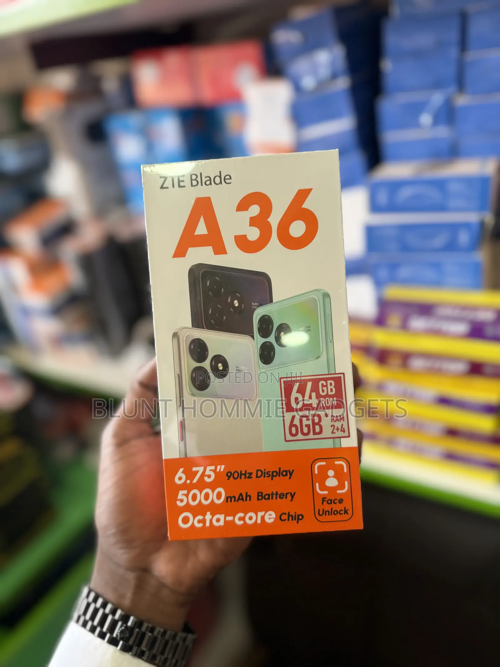 New ZTE Blade A36 64 GB White