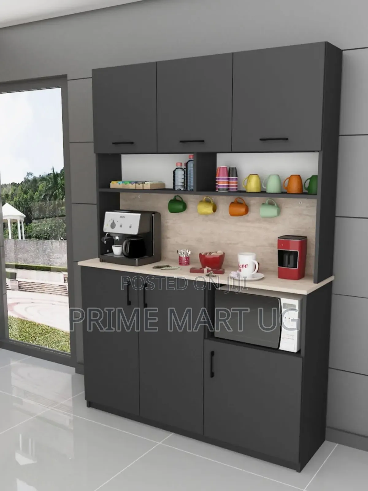 Kitchen Cabinets With Glass Doors and Drawers