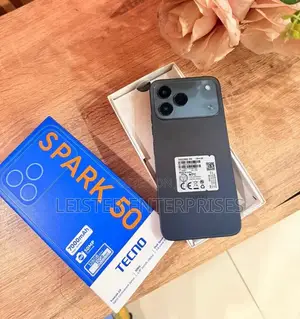 New Tecno Spark 50 128 GB Black