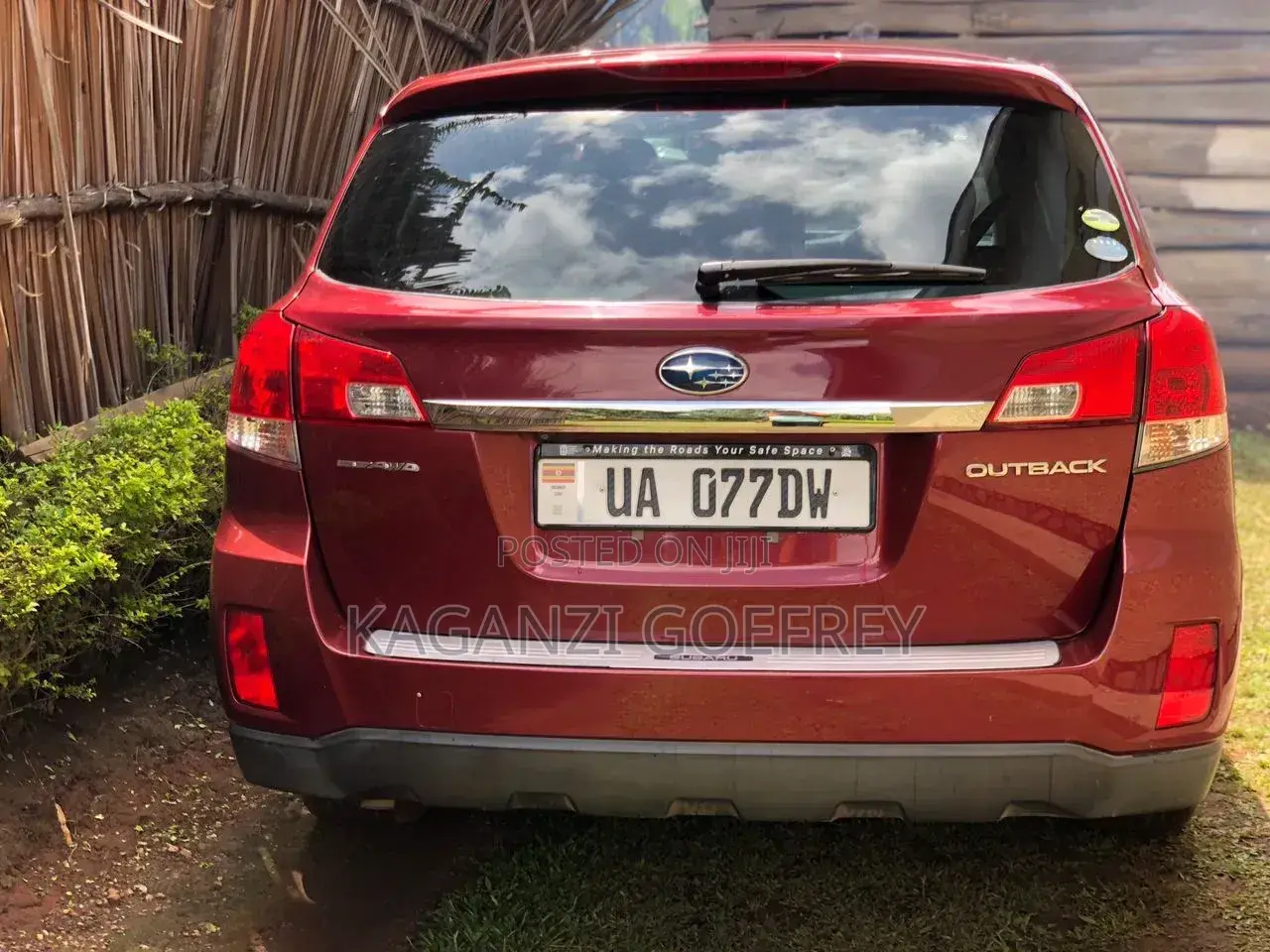 Subaru Outback 2010 Maroon