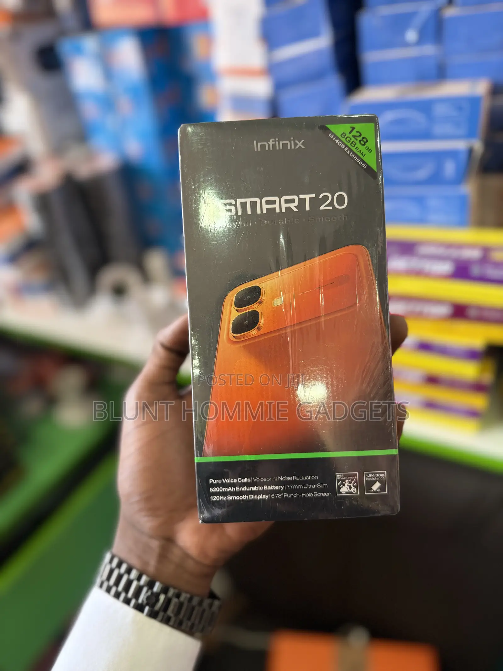 New Infinix Smart 20 128 GB Orange