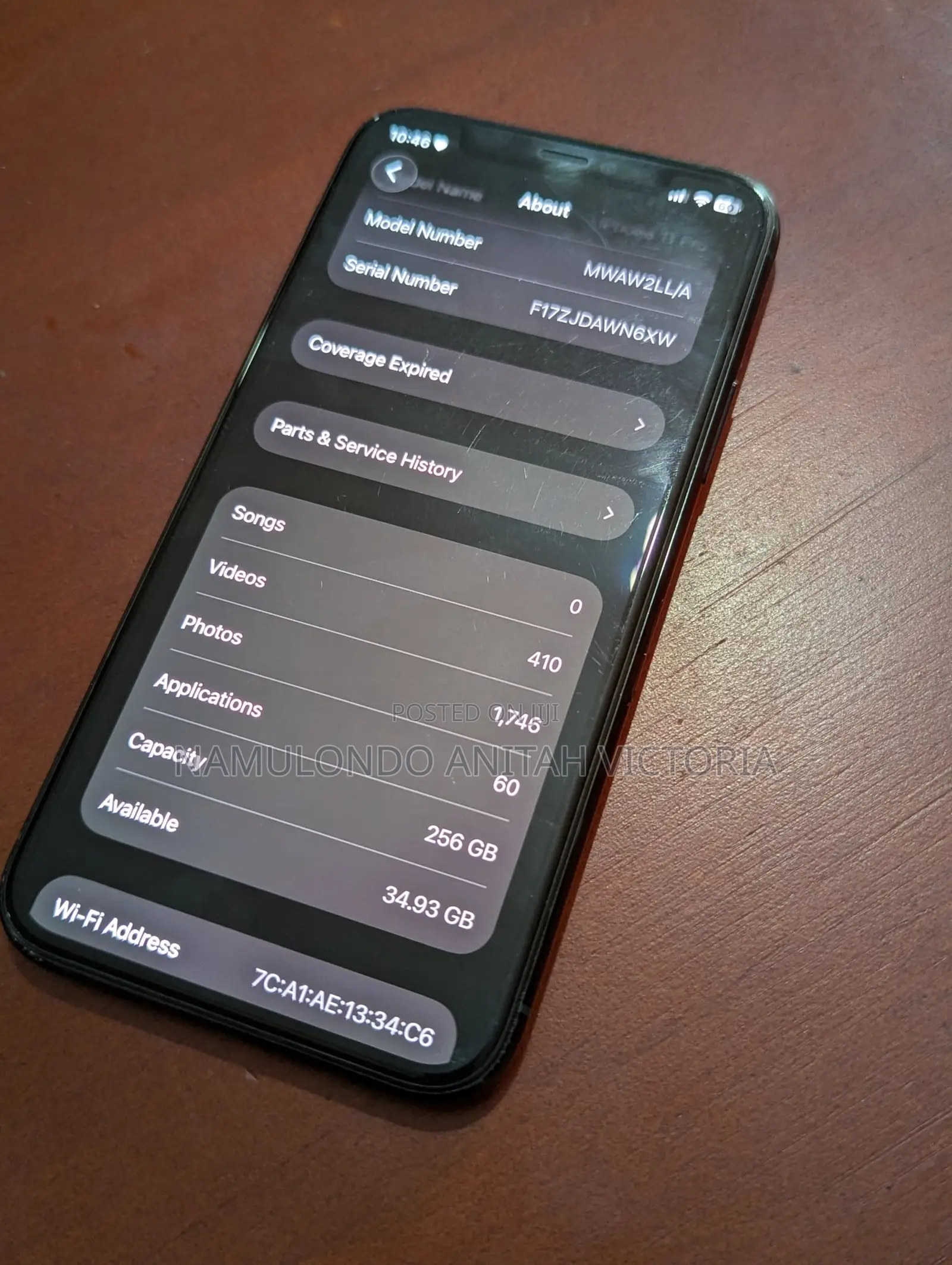 Apple iPhone 11 Pro 256 GB Gray
