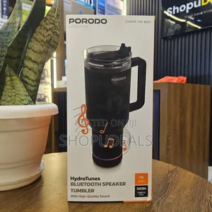 Porodo Lifestyle Hydrotunes Bluetooth Speaker Tumbler