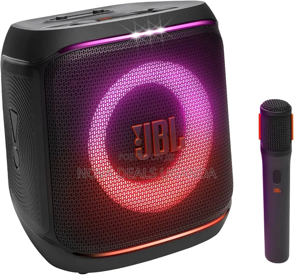 JBL Partybox Encore 2 Portable Bluetooth Speaker With Wireless Mic