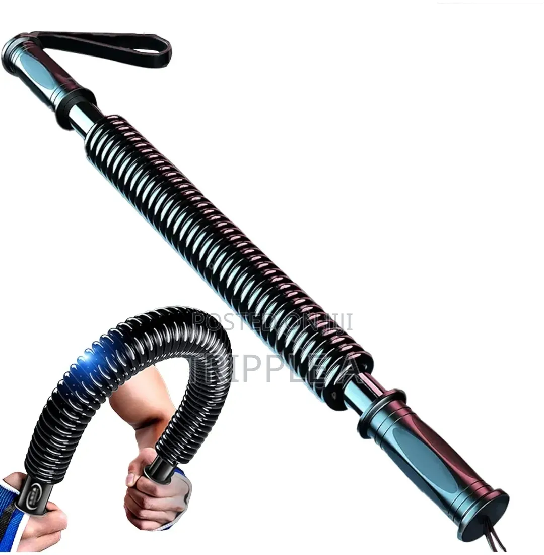 Heavy Duty 60kg Spring Power Twister Exercise Bar