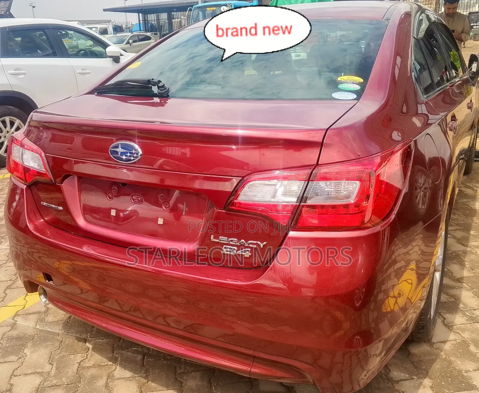 Subaru Legacy 2017 Red