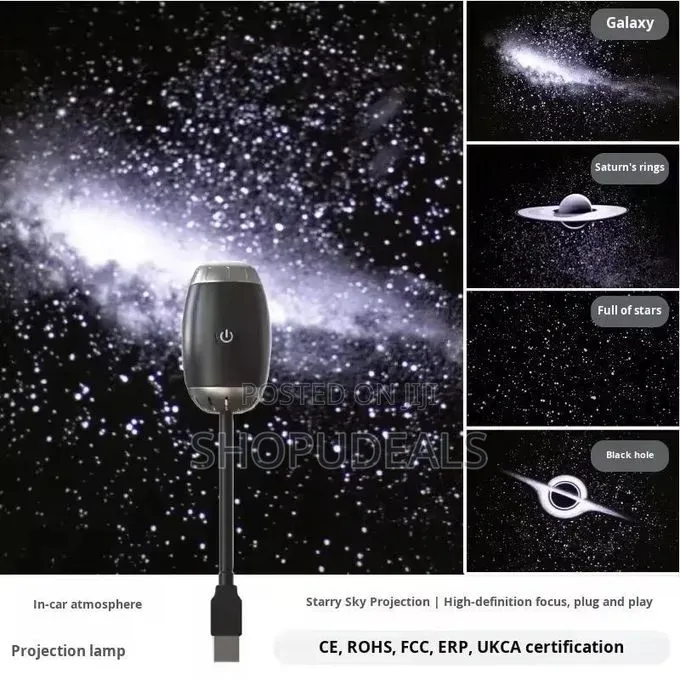 Car Usb Galaxy Protector Star Light Starry Sky Atmosphere