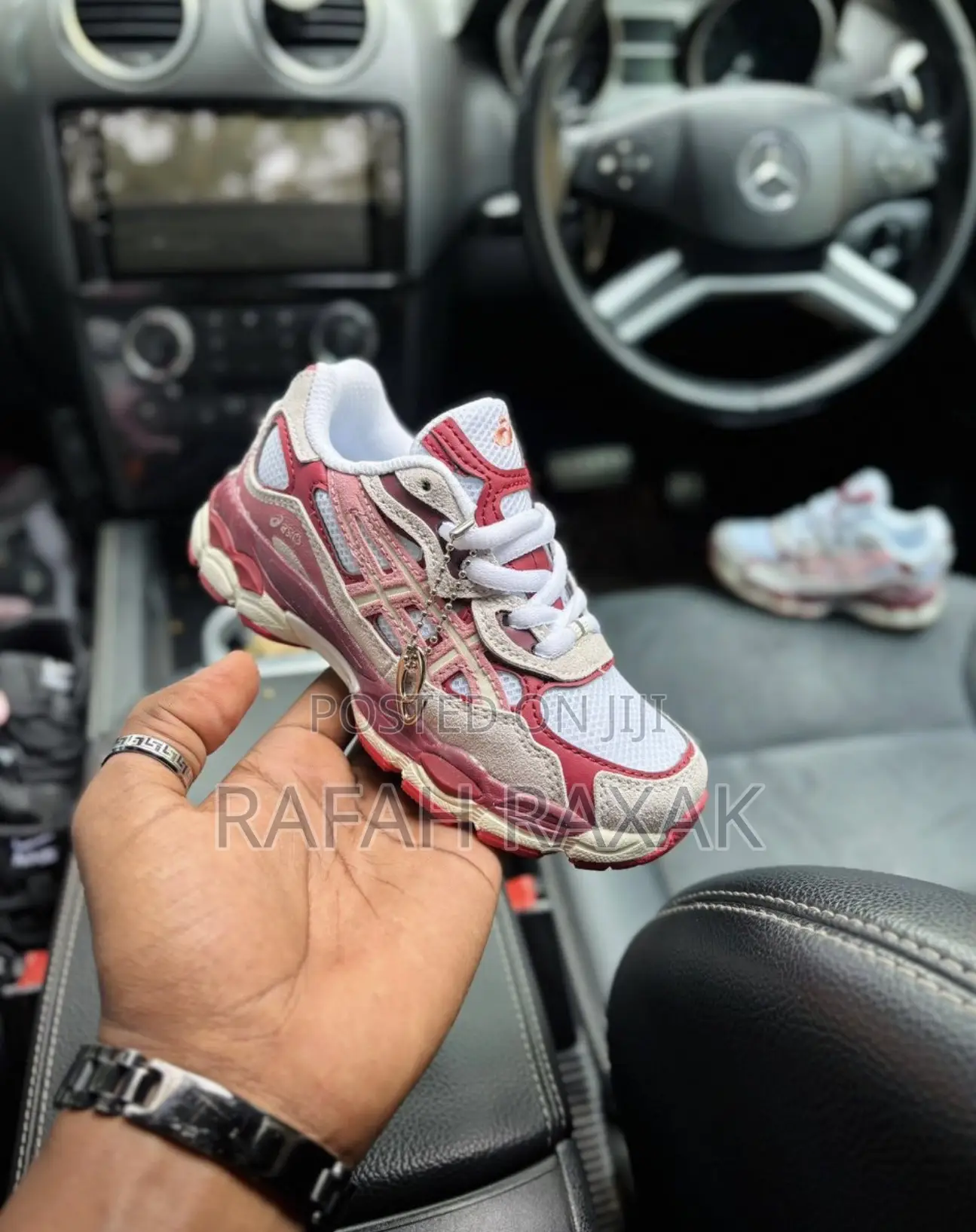 Original Kid’S Asics Gel-Nyc White/Rose Pink Baby Sneakers