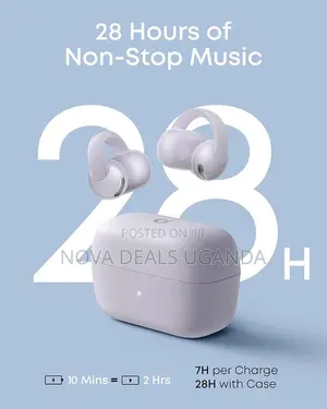 Soundcore C50i by Anker,Open-Ear Headphones,Clip-on Earbuds