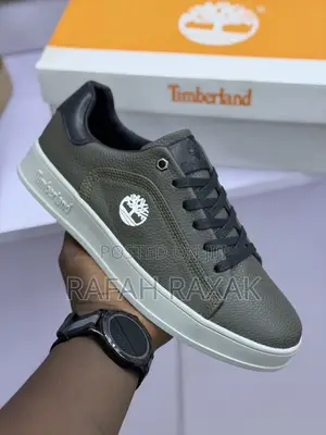 Men’S Green/Grey Timberland Smart Casual Sneakers