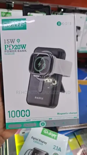 Bagule Bk-013 10000mah Wireless Power Bank (15w Wireless / Pd 20w)