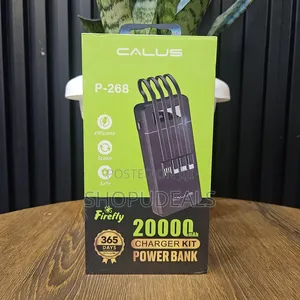 Calus Fast 200 Pro 20,000mah Power Bank With 4 Cables