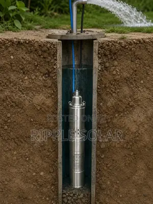 750w Ac Borehole Water Pump 175m Deep Well Submersible Pump