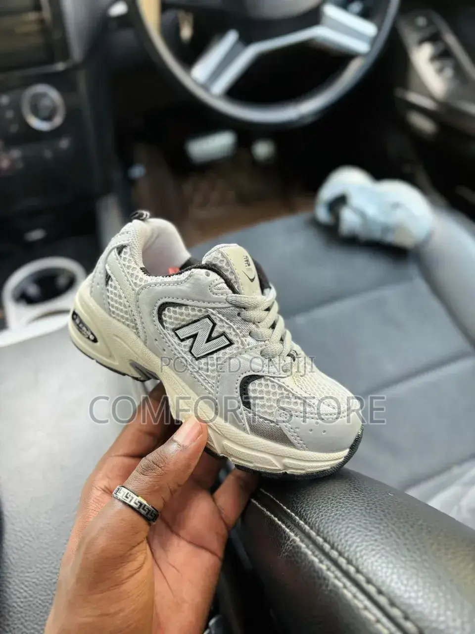 New Balance Sneakers in White for Kids