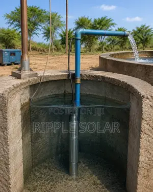 550w AC Borehole Water Pump 107m Deep Well 2700l/H 220v