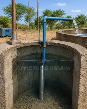 550w AC Borehole Water Pump 107m Deep Well 2700l/H 220v