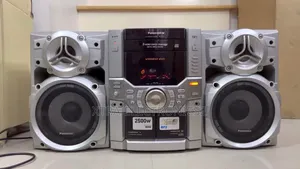 Panasonic 5 Video Cd/Cd Changer Stereo System.