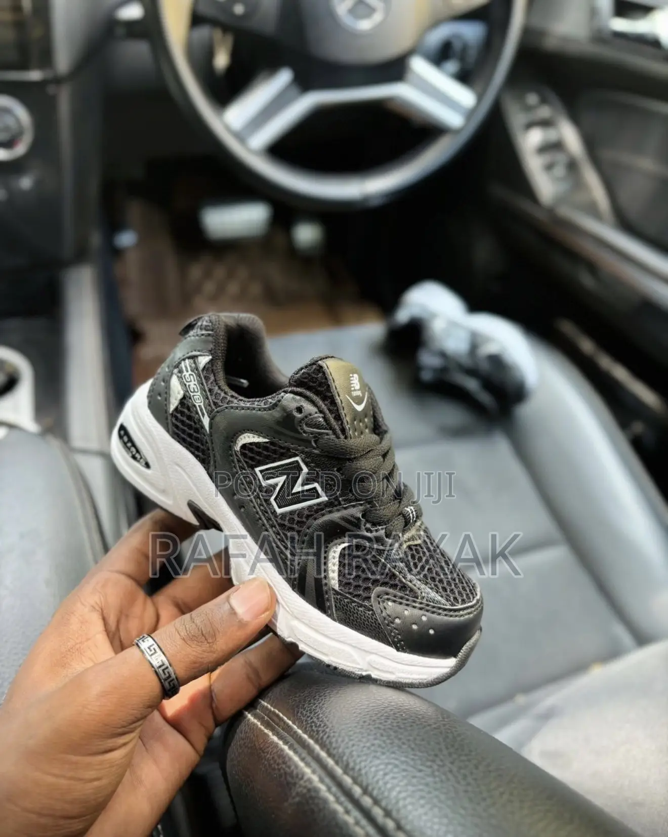 Original Black/White Kid’S New Balance 530 Baby Sneakers