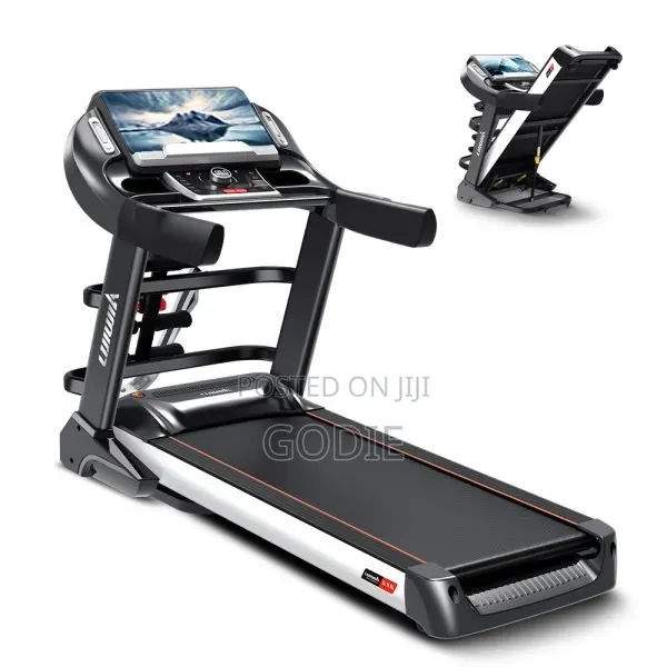 Heavy-Duty Multifunctional Foldable Treadmill .