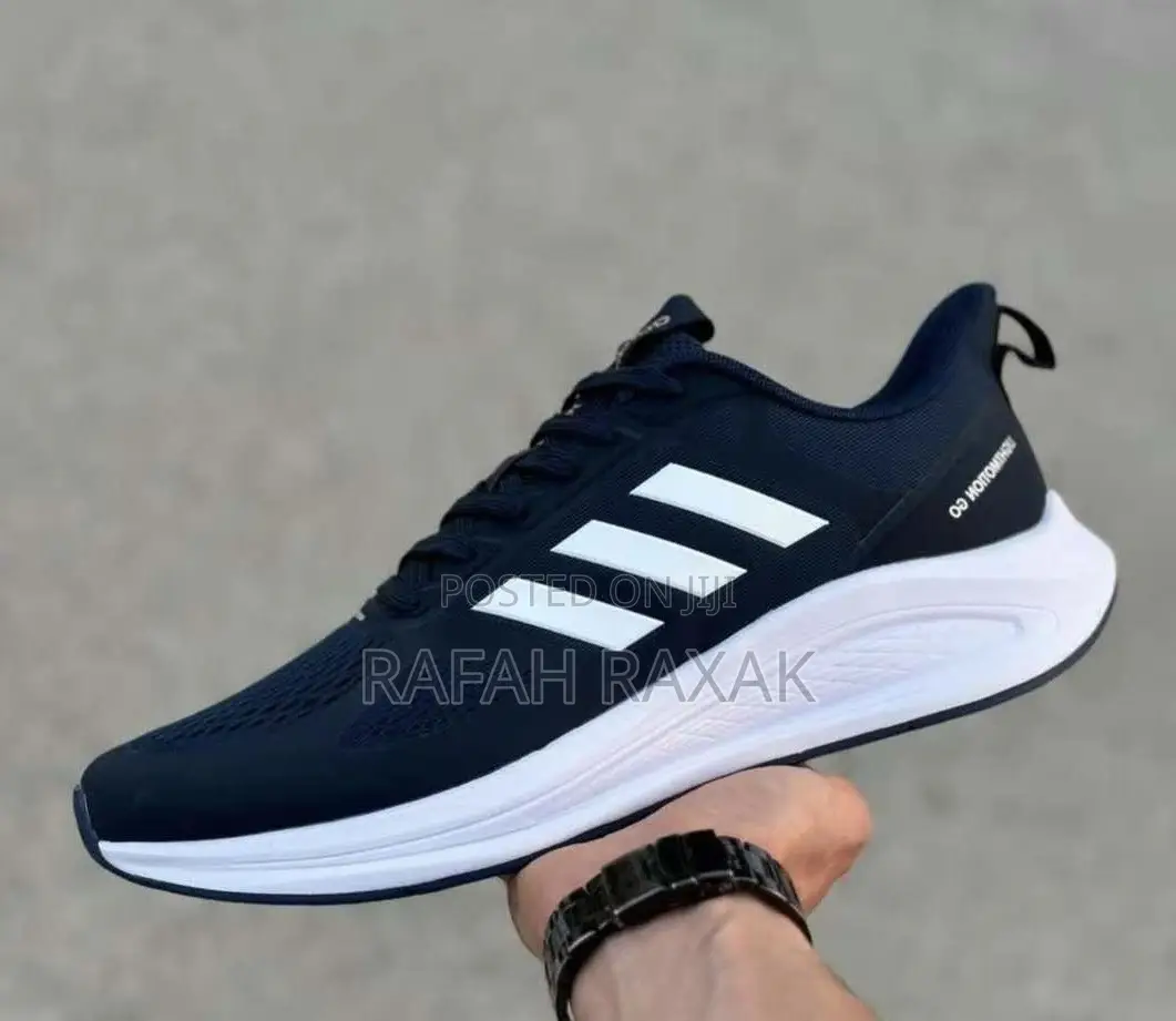 Men’S Navy Blue Adidas Lightmotion Trainer Running Sneakers