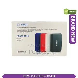 Kesu 3.0 2tb External Hard Drive Usb 3.0 Brand New Black