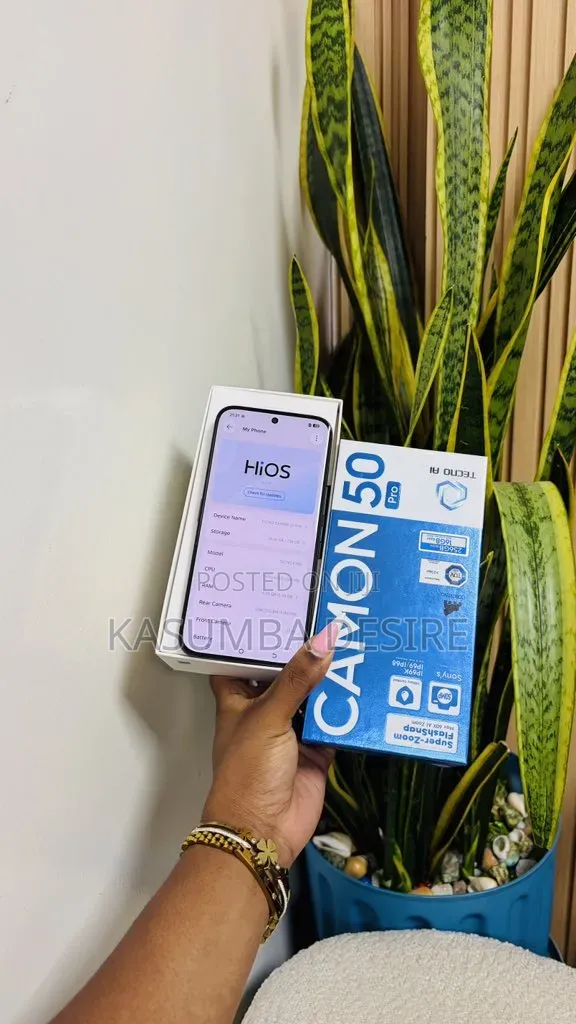 New Tecno Camon 50 Pro 256 GB Black