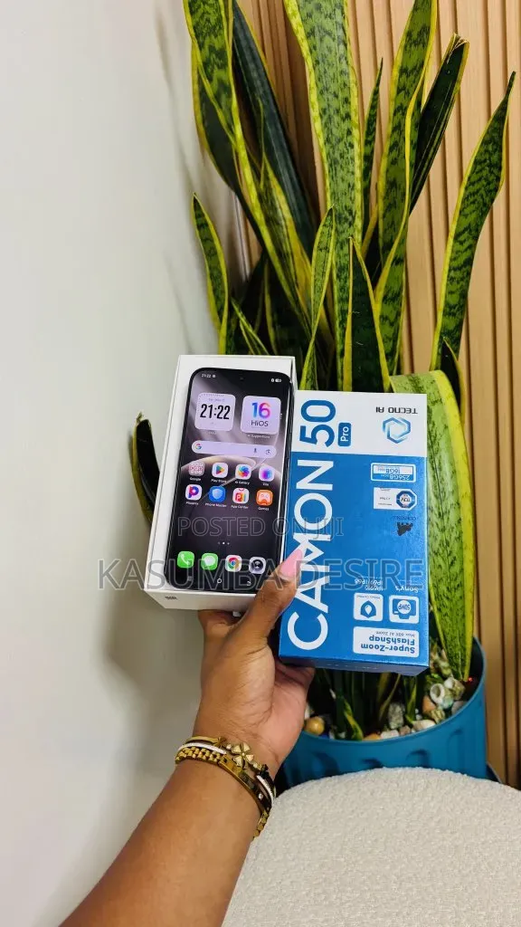 New Tecno Camon 50 Pro 256 GB Black