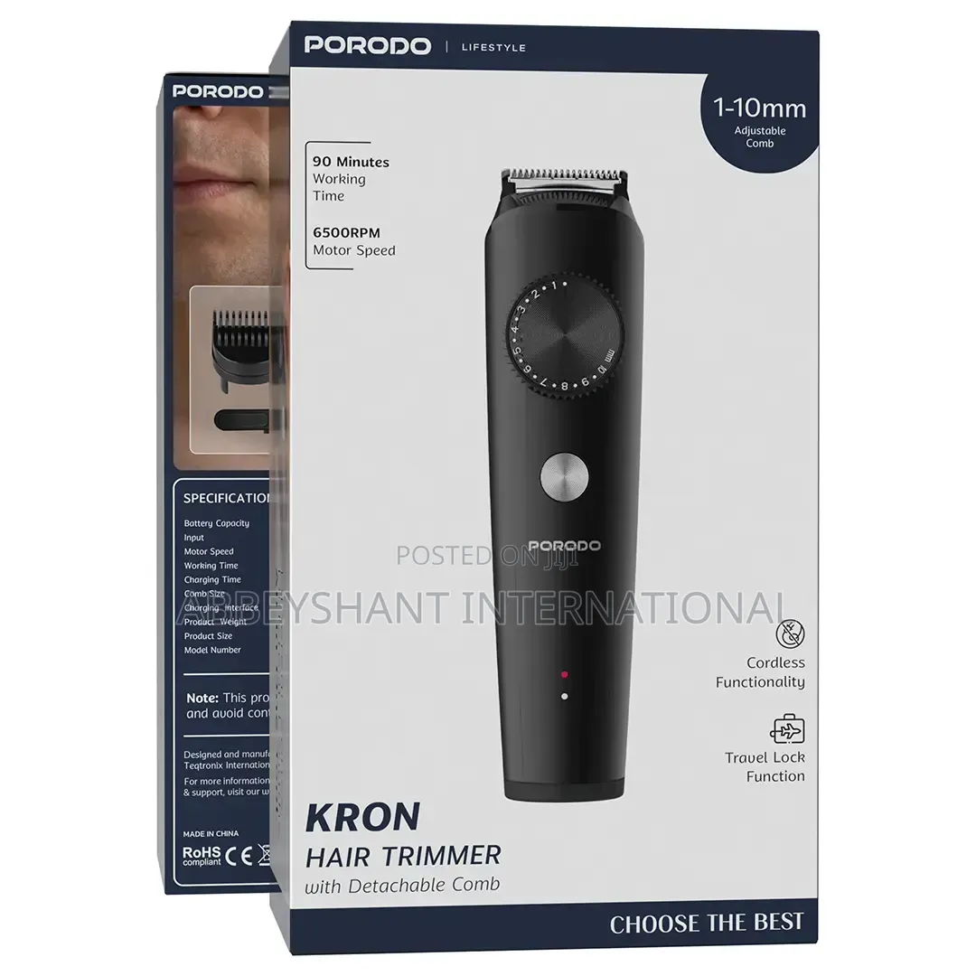 Porodo Lifestyle Kron Hair Trimmer