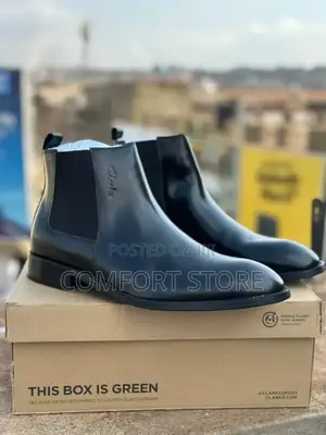 Black Leather Formal Men's Shoes