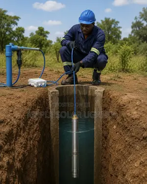750w Ac Electric Deep Well Borehole Pump 93m Head 5800l/H