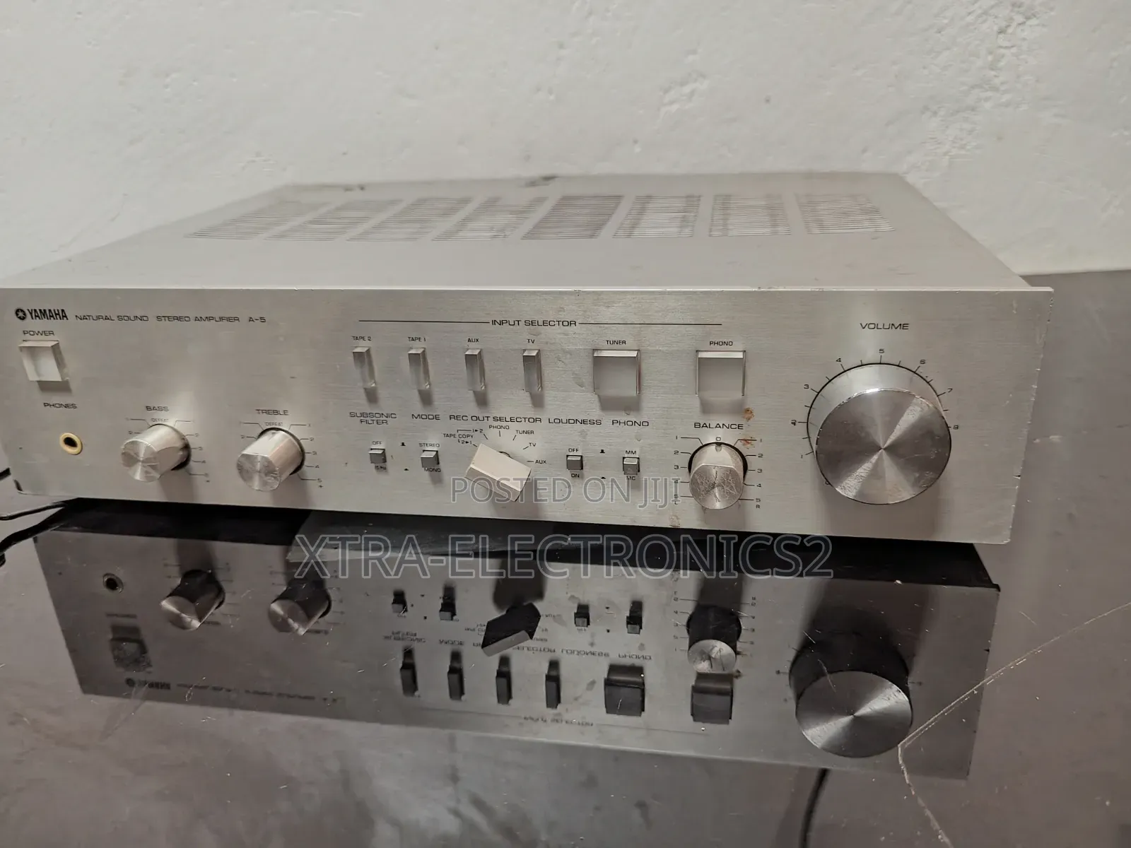 Yamaha a-5 Natural Sound Stereo Amplifier.